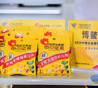洽洽小黃袋每日堅果——2019中國羞羞答答网站入口家博鼇論壇大會“指定堅果”
